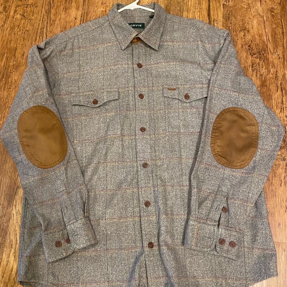 Orvis mens XL button down shirt.